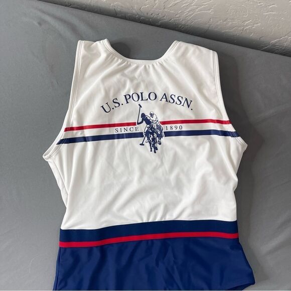 Us polo assassin one piece swimsuit size 7/9 - Picture 7 of 16